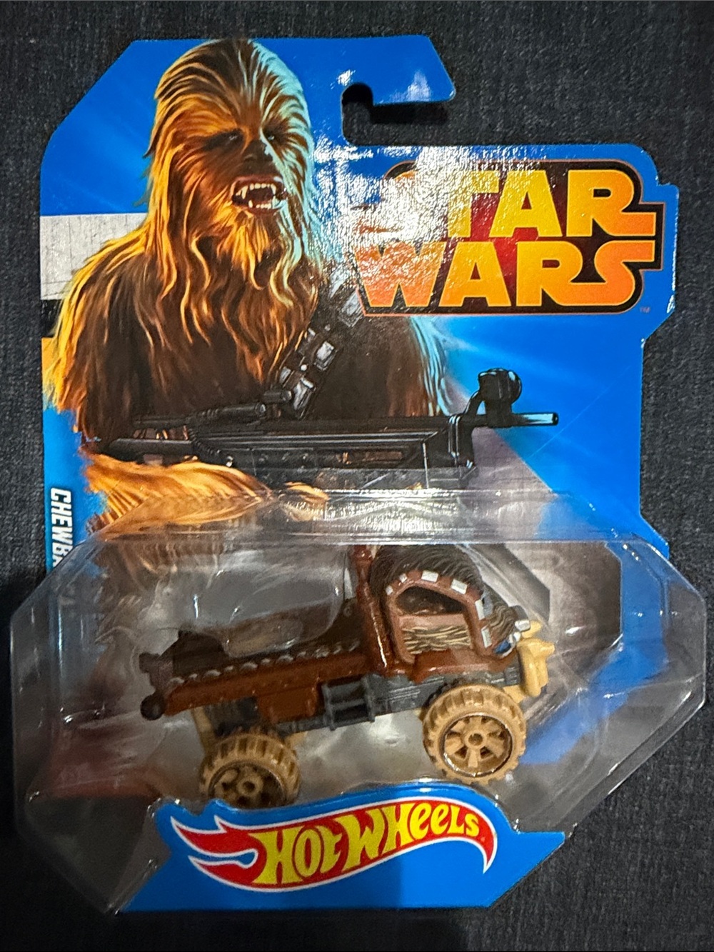 Mattel Hot Wheels Star Wars Chewbacca Brown & Tan Vehicle